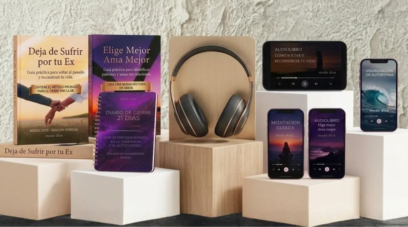 Pack horizontal del Kit Relaciones Modo Dios